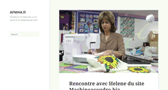 Desktop Screenshot of afmha.fr